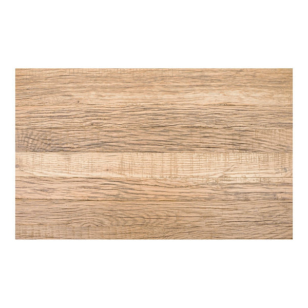 Moe's Home Evander Dining Stool - Hand-painted Solid Reclaimed Oak With Unique Character For Modern Spaces Natural Solid Reclaimed Oak,Plywood Support Vl-1077-24