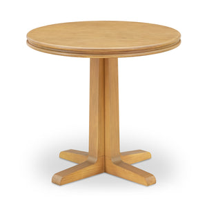 Moe's Home Charles Cafe Table - Timeless Design With Solid Pine And Elegant Double Bullnose Edge For Every Space Natural Solid Pine Edge With Pine Veneer Over Plywood Top,Solid Pine Base Vl-1088-24-0