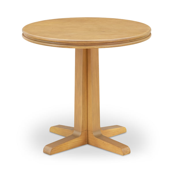 Moe's Home Charles Cafe Table - Timeless Design With Solid Pine And Elegant Double Bullnose Edge For Every Space Natural Solid Pine Edge With Pine Veneer Over Plywood Top,Solid Pine Base Vl-1088-24-0