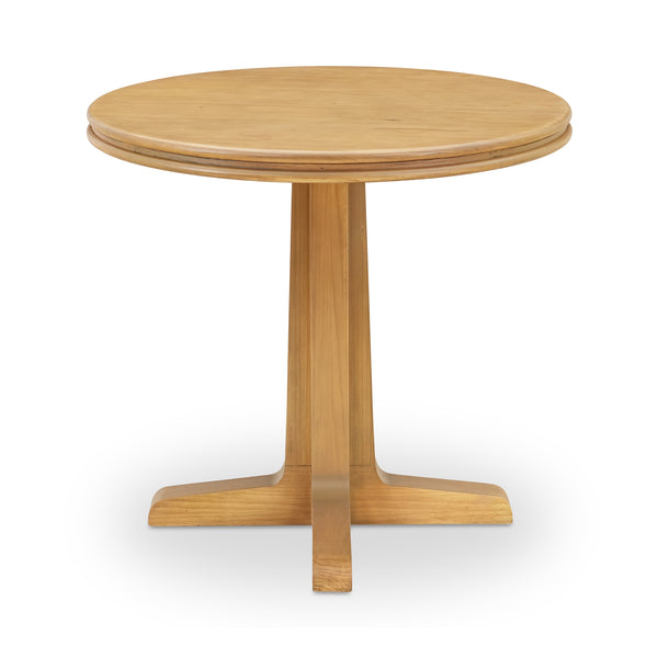 Moe's Home Charles Cafe Table - Timeless Design With Solid Pine And Elegant Double Bullnose Edge For Every Space Natural Solid Pine Edge With Pine Veneer Over Plywood Top,Solid Pine Base Vl-1088-24-0