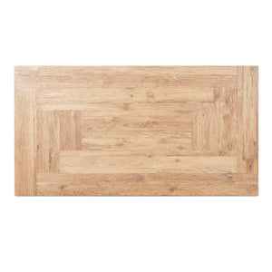 Moe's Home Evander Coffee Table - Rustic Elegance In Reclaimed Oak With Unique Grains And Contemporary Design Natural Reclaimed Oak,Plywood Vl-1091-24