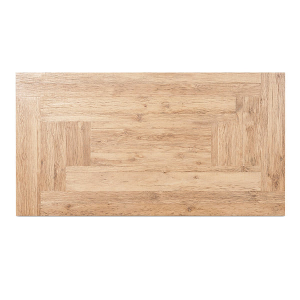 Moe's Home Evander Coffee Table - Rustic Elegance In Reclaimed Oak With Unique Grains And Contemporary Design Natural Reclaimed Oak,Plywood Vl-1091-24