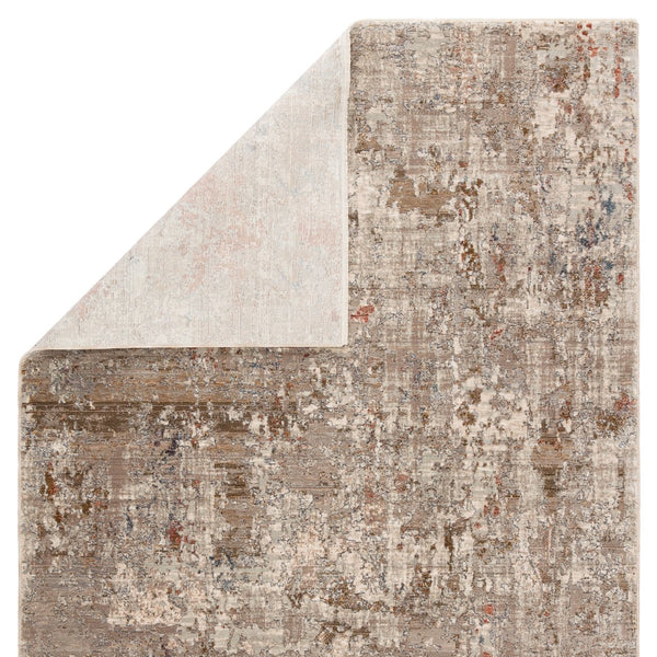 Jaipur Living Valentia Marzena Vln01 Powerloomed Machinemade 70% Polyester 30% Viscose Abstract Abstract Indoor Rug Tan, Rust 70% Polyester 30% Viscose Rug151233