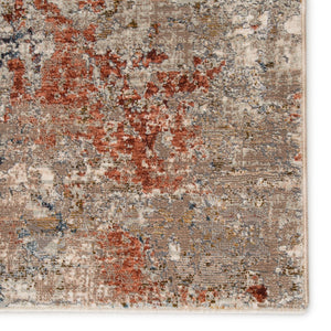 Jaipur Living Valentia Marzena Vln01 Powerloomed Machinemade 70% Polyester 30% Viscose Abstract Abstract Indoor Rug Tan, Rust 70% Polyester 30% Viscose Rug151233