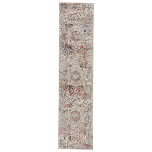 Jaipur Living Jaipur Living Niran Medallion Area Rug Polyester Viscose Blend High-low Pile 2'5" x 10' RUG146299