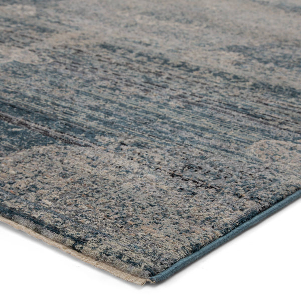 Jaipur Living Jaipur Living Tolani Medallion Area Rug Washed Tones High-low Pile Polyester Viscose Blend 6' x 9' RUG146634