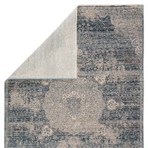 Jaipur Living Jaipur Living Tolani Medallion Area Rug Washed Tones High-low Pile Polyester Viscose Blend 6' x 9' RUG146634