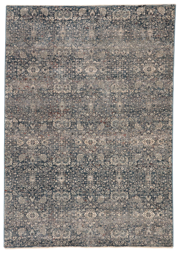 Jaipur Living Jaipur Living Torryn Floral Lattice Runner Rug Polyester Viscose Blend Hallway Accent 4'X6' RUG151228