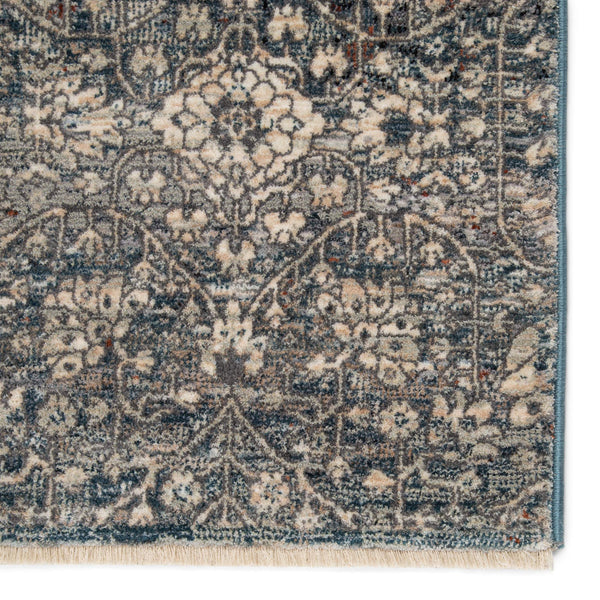 Jaipur Living Jaipur Living Torryn Floral Lattice Runner Rug Polyester Viscose Blend Hallway Accent 2'5"X10' RUG146640