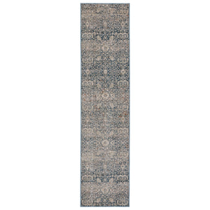 Jaipur Living Jaipur Living Torryn Floral Lattice Runner Rug Polyester Viscose Blend Hallway Accent 2'5"X10' RUG146640