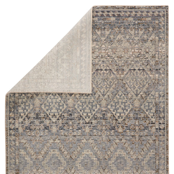 Jaipur Living Valentia Cashel Vln06 Powerloomed Machinemade 70% Polyester 30% Viscose Traditional Tribal Indoor Rug Gray, Cream 70% Polyester 30% Viscose Rug146644