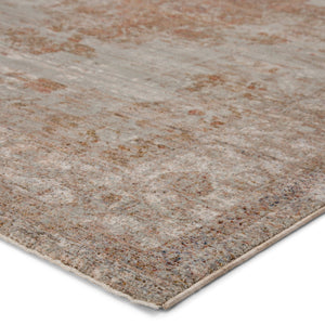 Jaipur Living Jaipur Living Valentia Distressed Medallion Rug Polyester Viscose Warm Terracotta 8' x 10' RUG146692