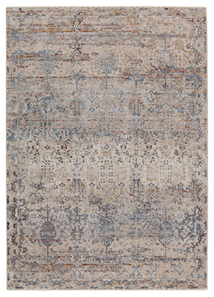 Jaipur Living Jaipur Living Marisol Floral Medallion Rug Distressed High-low Pile Traditional Accent Beige 6'X9' RUG151364