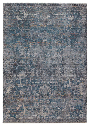 Jaipur Living Jaipur Living Cicely Medallion Floral Rug Polyester Viscose Distressed Traditional 8' x 10' RUG151319
