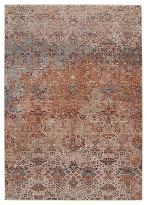 Jaipur Living Jaipur Living Distressed Floral Runner Rug Terracotta High-low Pile Hallway Accent RUG151345