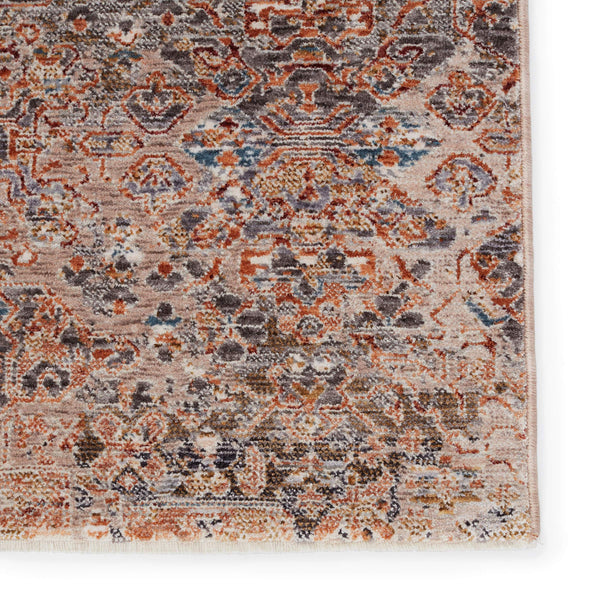 Jaipur Living Jaipur Living Distressed Floral Runner Rug Terracotta High-low Pile Hallway Accent RUG151345