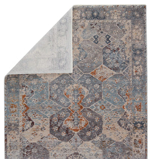 Jaipur Living Jaipur Living Thessaly Distressed Medallion Runner Rug Vintage Polyester Hallway Accent Blue 2'5" X 10' RUG151349