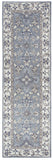 Rizzy Valintino VN9658 Hand Tufted Traditional Wool Rug Gray 2'6" x 8'