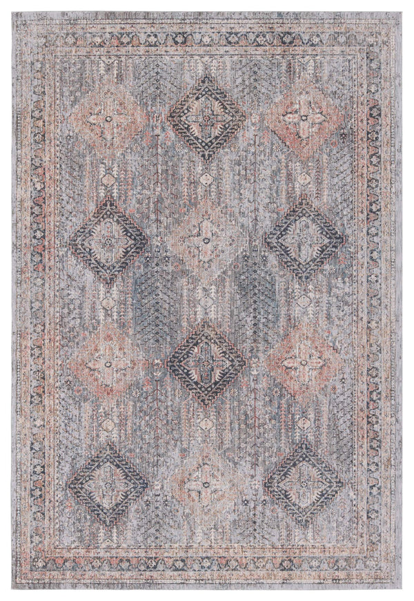 Jaipur Living Vibe by Jaipur Living Rhosyn Diamond Tribal Runner Rug Vintage Hallway Polyester 7'10"X9'9" RUG147182
