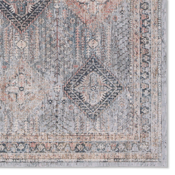 Jaipur Living Vibe by Jaipur Living Rhosyn Diamond Tribal Runner Rug Vintage Hallway Polyester 3'X8' RUG151215