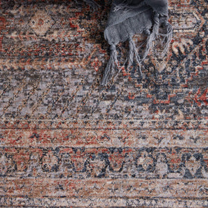 Jaipur Living Vibe by Jaipur Living Rhosyn Diamond Tribal Runner Rug Vintage Hallway Polyester 3'X8' RUG151215