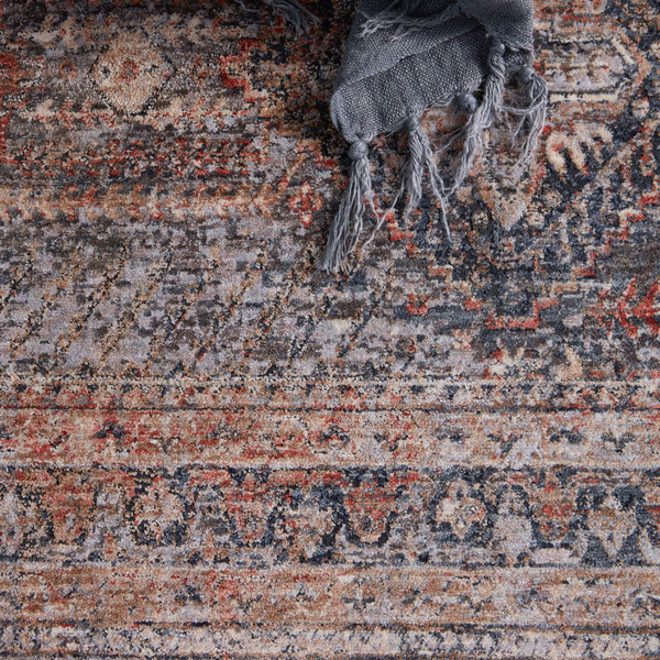 Jaipur Living Vibe by Jaipur Living Rhosyn Diamond Tribal Runner Rug Vintage Hallway Polyester 3'X8' RUG151215