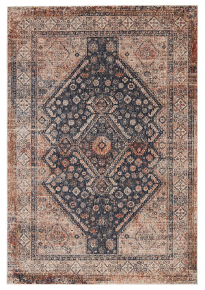 Jaipur Living Vibe by Jaipur Living Vesna Tribal Medallion Polyester Runner Rug for Hallways 7'10"X9'9" RUG147188