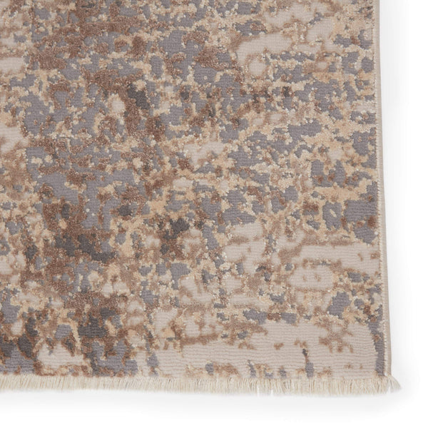 Jaipur Living Jaipur Living Brisa Abstract Viscose Rug with Metallic Shimmer and Vintage Fringe Appeal 2'6"X8' RUG149331