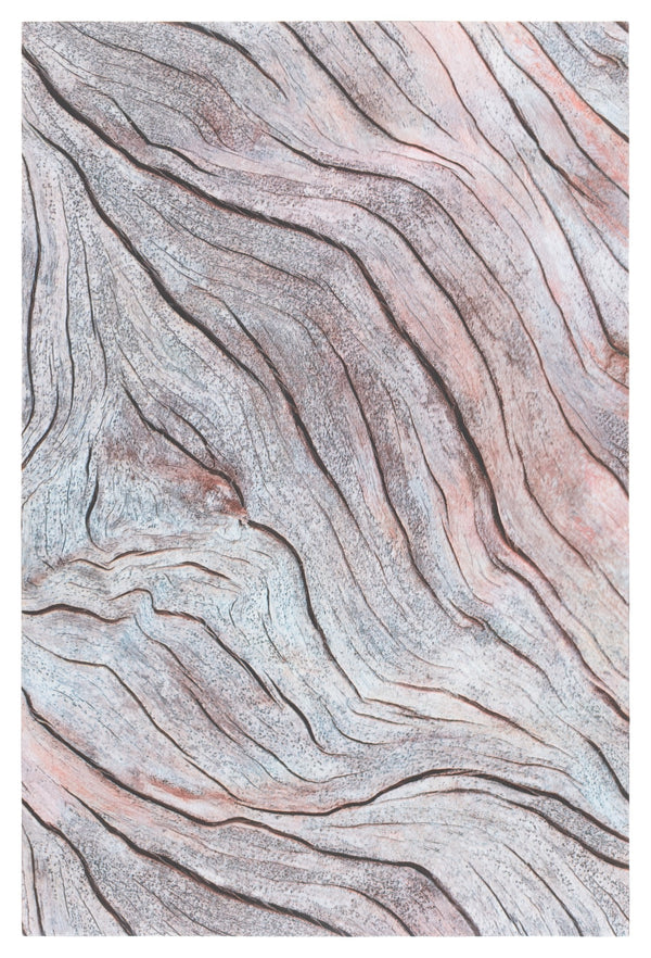 Safavieh Vinyl Low-Profile Pvc Area Rug 36X60 Grey Rust Blend — Durable, Modern Entryway Runner, Easy-Clean Finish 4'-3" x 6'-7" VNF114F-4