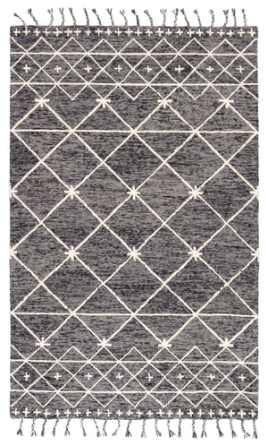 Jaipur Living Nikki Chu Handtufted Wool Trellis Area Rug Bohemian Moroccan Style for Living Rooms 8' x 10' RUG144798