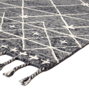 Jaipur Living Nikki Chu Handtufted Wool Trellis Area Rug Bohemian Moroccan Style for Living Rooms 8' x 10' RUG144798