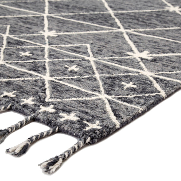 Jaipur Living Nikki Chu Handtufted Wool Trellis Area Rug Bohemian Moroccan Style for Living Rooms 8' x 10' RUG144798