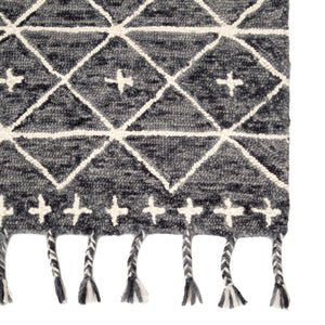Jaipur Living Nikki Chu Handtufted Wool Trellis Area Rug Bohemian Moroccan Style for Living Rooms 8' x 10' RUG144798