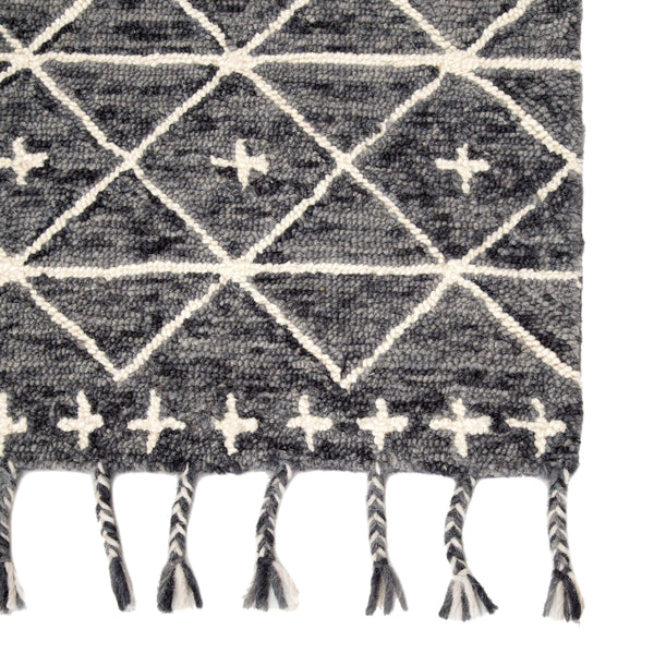 Jaipur Living Nikki Chu Handtufted Wool Trellis Area Rug Bohemian Moroccan Style for Living Rooms 8' x 10' RUG144798
