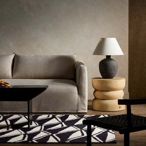 Jaipur Living Vera By Nikki Chu Movran Vnk11 Tufted Handmade 100% Wool Geometric Tribal Indoor Rug Black 100% Wool, 100% Polyester Rug161833