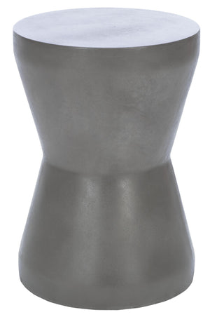 Safavieh TORRE Contemporary Concrete Accent Stool – Stylish Multi-Purpose Design for Indoor & Outdoor Use Dark Grey VNN1001A