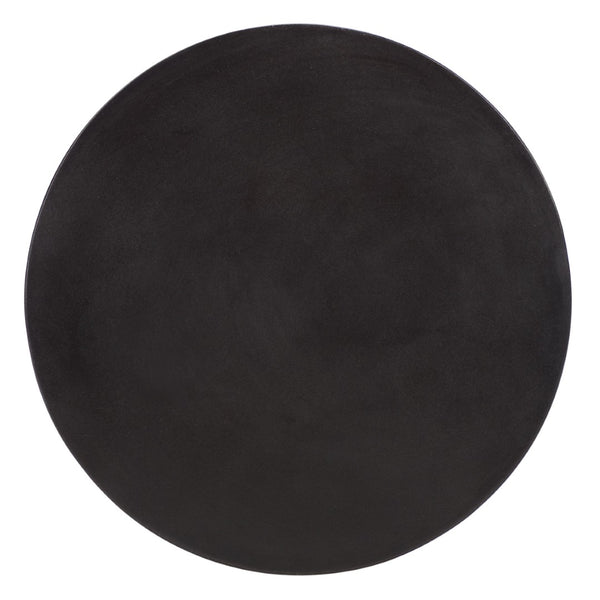 Safavieh TORRE Contemporary Concrete Accent Stool – Stylish Multi-Purpose Design for Indoor & Outdoor Use Black VNN1001C