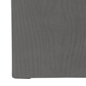 Safavieh CUBE Concrete Accent Stool - Modern Sculptural Design for Indoor & Outdoor Spaces, Versatile Use Dark Grey VNN1003A
