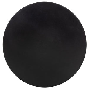 Safavieh TRUNK Concrete Accent Stool - Sculptural Modern Design for Indoor & Outdoor Versatility and Style Black VNN1004C