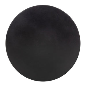 Safavieh VESTA Concrete Accent Stool - Grecian-Inspired Luxury for Indoor and Outdoor Stylish Spaces Black VNN1009C