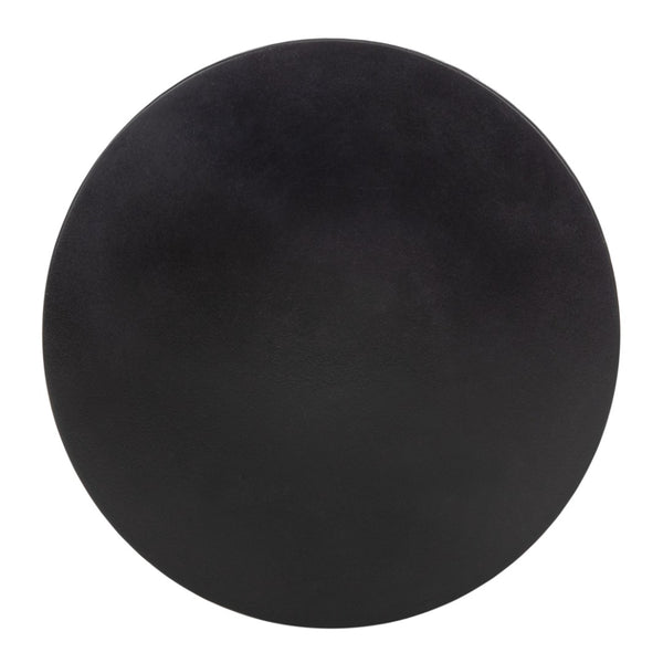 Safavieh VESTA Concrete Accent Stool - Grecian-Inspired Luxury for Indoor and Outdoor Stylish Spaces Black VNN1009C