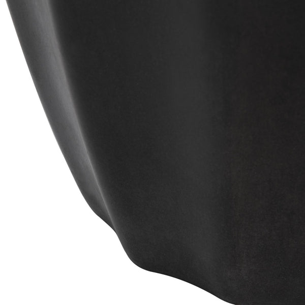 Safavieh JASLYN Concrete Accent Stool - Timeless Architectural Elegance for Indoor and Outdoor Spaces Black VNN1010C