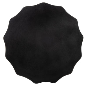 Safavieh JASLYN Concrete Accent Stool - Timeless Architectural Elegance for Indoor and Outdoor Spaces Black VNN1010C