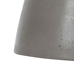 Safavieh AKIKO Concrete Accent Table - Tiki-Inspired Dark Grey Hourglass Design for Outdoor Spaces VNN1028A