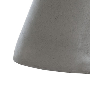 Safavieh DARIEN Outdoor Concrete Coffee Table - Stylish Tiki-Inspired Design in Dark Grey for Patios & Decks VNN1029A