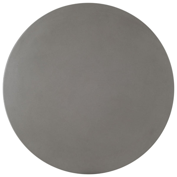 Safavieh DARIEN Outdoor Concrete Coffee Table - Stylish Tiki-Inspired Design in Dark Grey for Patios & Decks VNN1029A