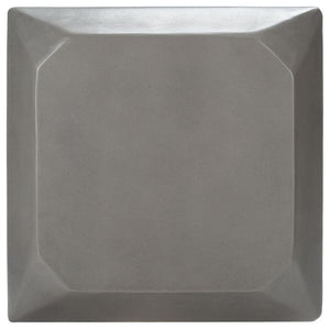 Safavieh CONAN Concrete Accent Stool – Modern Hourglass Design for Outdoor Elegance and Versatile Use Dark Grey VNN1030A