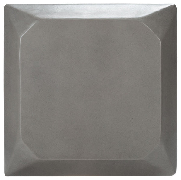 Safavieh CONAN Concrete Accent Stool – Modern Hourglass Design for Outdoor Elegance and Versatile Use Dark Grey VNN1030A