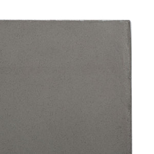 Safavieh DEIDARA Concrete Accent Stool - Sculptural Design for Modern Indoor & Outdoor Living Spaces Dark Grey VNN1031A