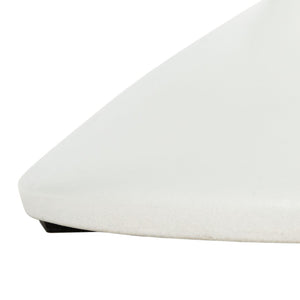 Safavieh BENAYA Concrete Accent Stool - Sculptural Style for Modern Outdoor Spaces, Versatile Seating & Decor Ivory VNN1032B